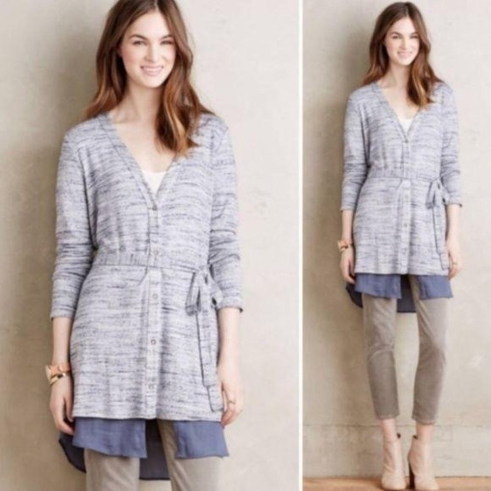 Dolan Left Coast Coll. Heathered Layered Cardigan